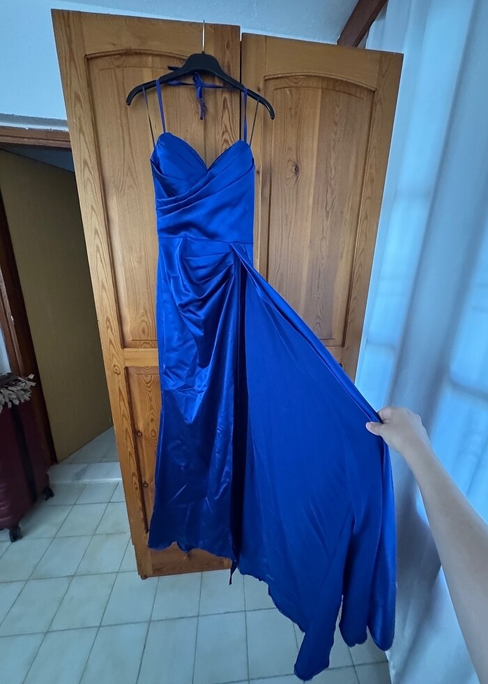 Saks mavisi abiye - Görsel 4