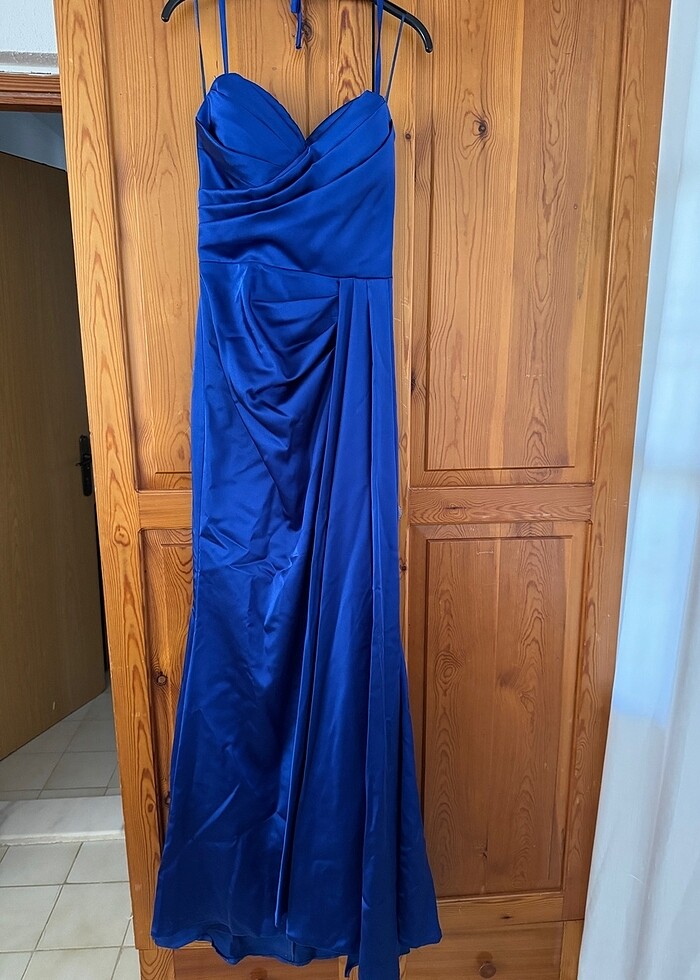 Saks mavisi abiye - Görsel 5