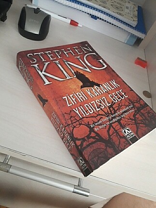 Stephen King Zifiri Karanlık Yıldızlı Gece adlı kitabı