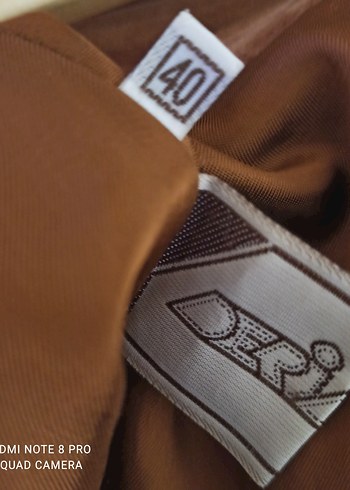 Kahverengi Süet Midi Uzun Bohem Etek ve yelek - Görsel 6