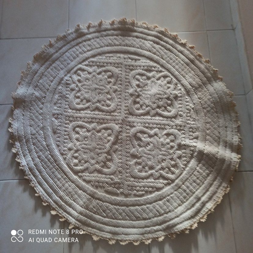 karaca yuvarlak kilim - Görsel 2