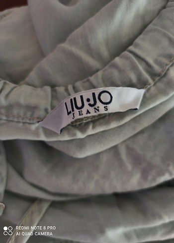 Gri Keten Salaş Midi Tulum - Görsel 6