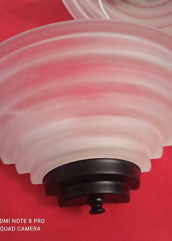 şeffaf buzlu Cam duvar apligi ikili. - Görsel 2