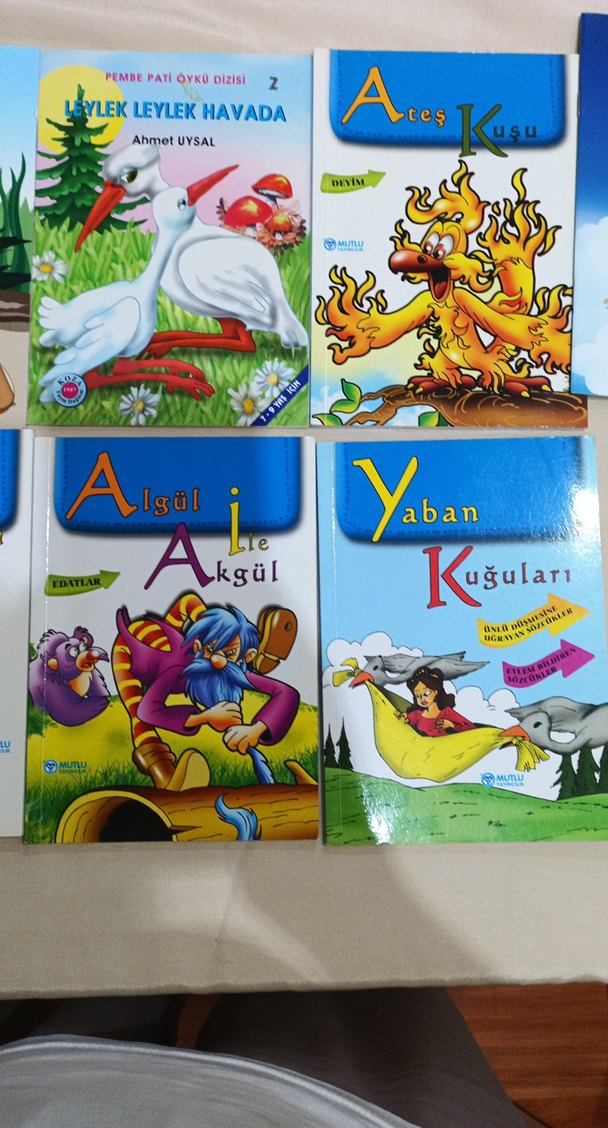 Çocuklar için renkli eğitici kitap seti - Görsel 3