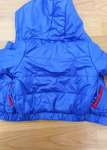 Erkek Çocuk Renkli Kapüşonlu Fermuarlı Mont - Görsel 4