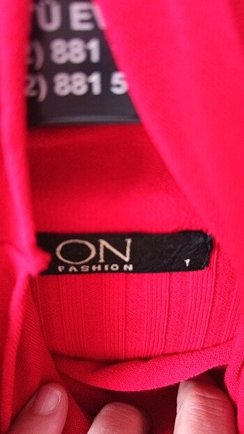 On Fashion İnce triko bluz
