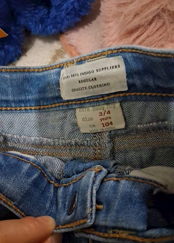 Erkek Çocuk Mavi Denim Pantolon - Görsel 2