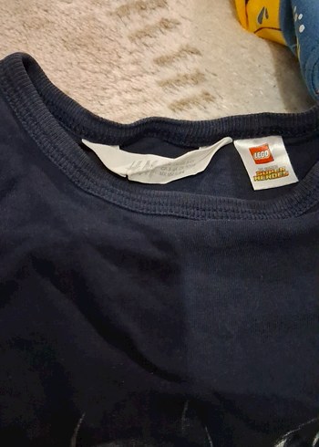 Erkek Çocuk Siyah Baskılı Tişört - Görsel 2