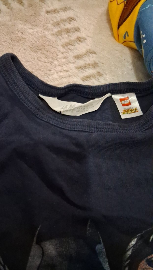 Erkek Çocuk Siyah Baskılı Tişört - Görsel 2