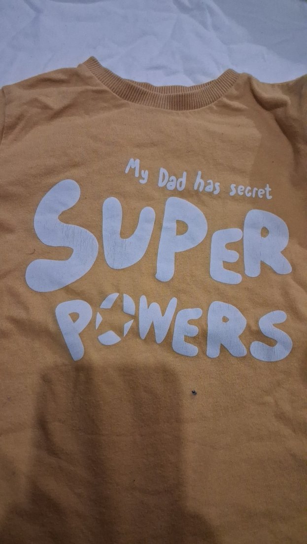 Sarı Baskılı Erkek Çocuk Tişörtü - Görsel 4