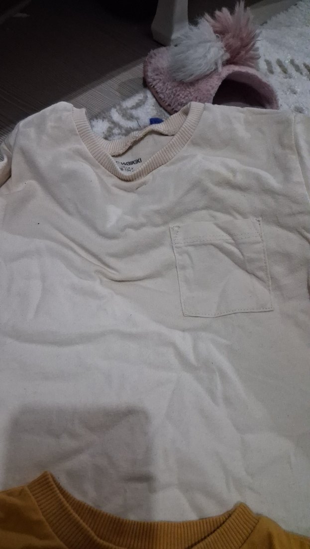 Sarı Baskılı Erkek Çocuk Tişörtü - Görsel 3