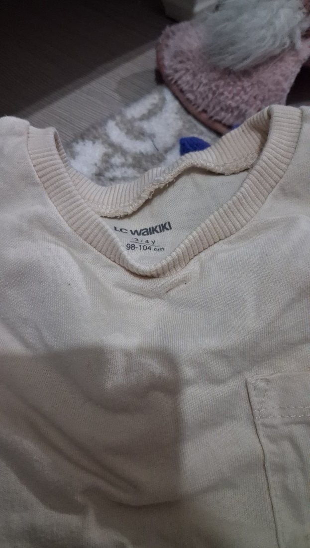 Sarı Baskılı Erkek Çocuk Tişörtü - Görsel 2