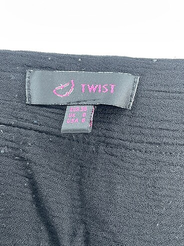 36 Beden siyah Renk Twist Kumaş Pantolon %70 İndirimli.