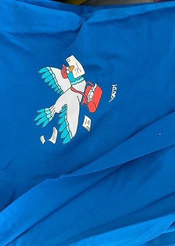 Renkli Baskılı Hamile Tişörtü, Kısa Kollu - Görsel 3