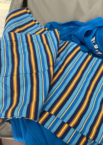 Renkli Baskılı Hamile Tişörtü, Kısa Kollu - Görsel 4