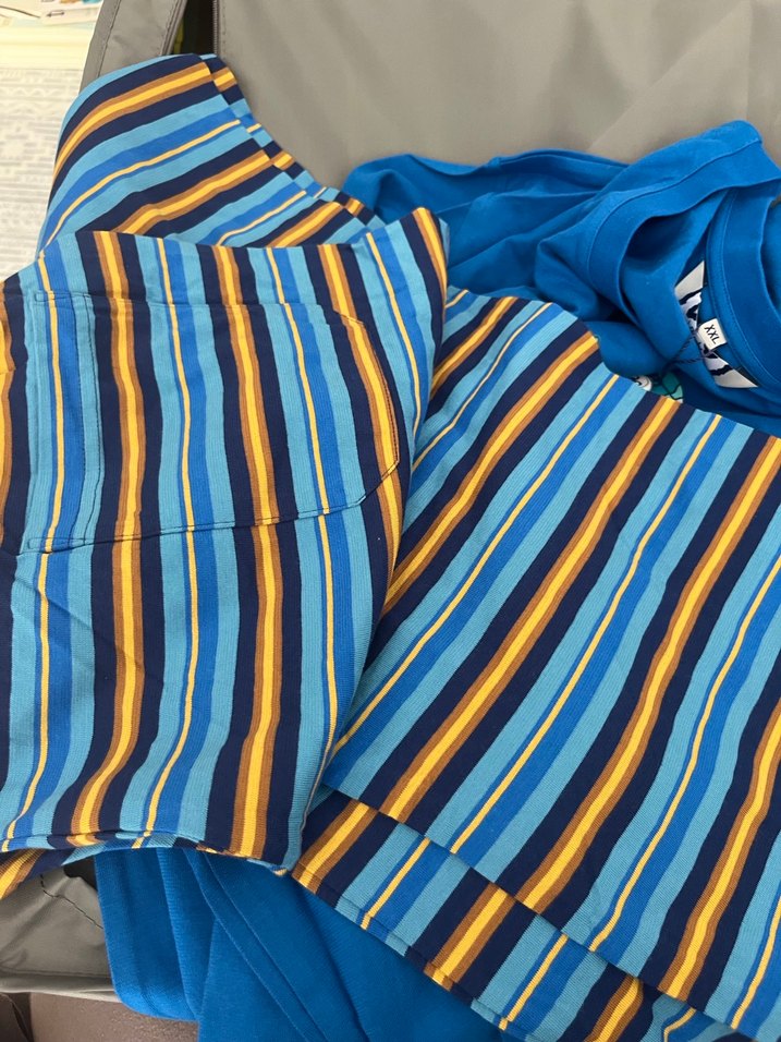 Renkli Baskılı Hamile Tişörtü, Kısa Kollu - Görsel 4