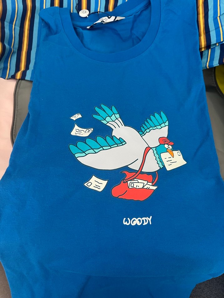 Renkli Baskılı Hamile Tişörtü, Kısa Kollu - Görsel 2