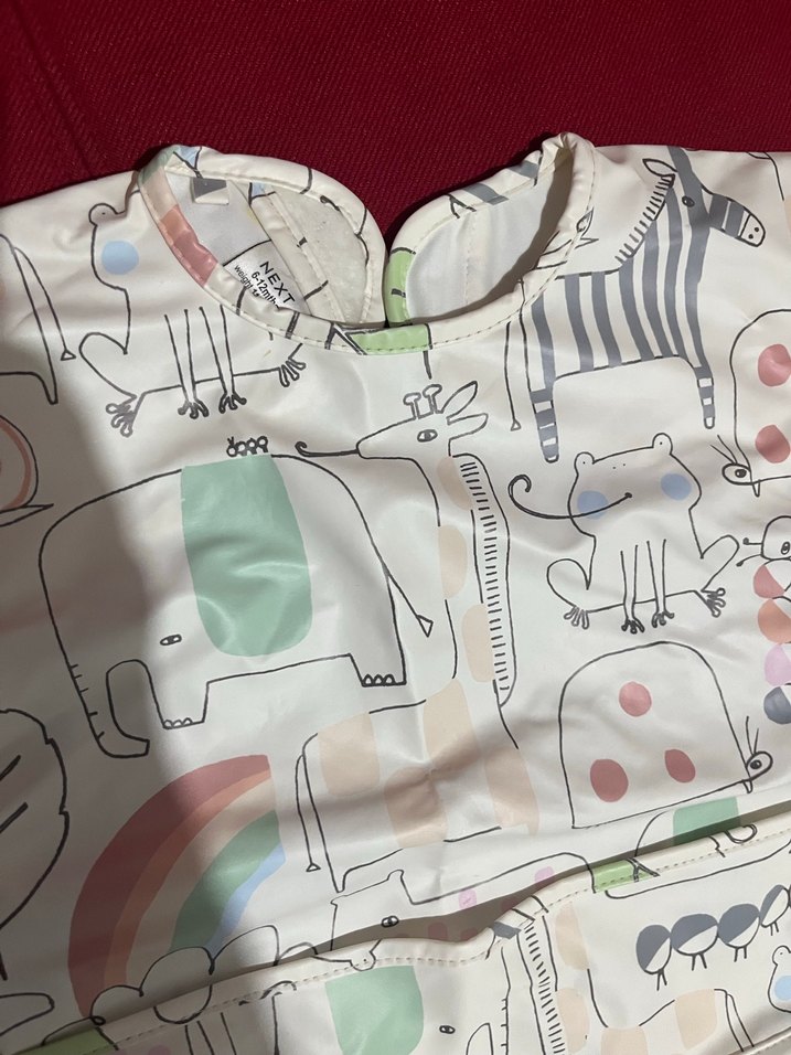 Next Renkli Desenli Bebek Önlüğü - Görsel 3