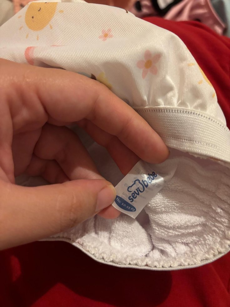 Çiçek ve Kuş Desenli Bebek Külot - Görsel 2