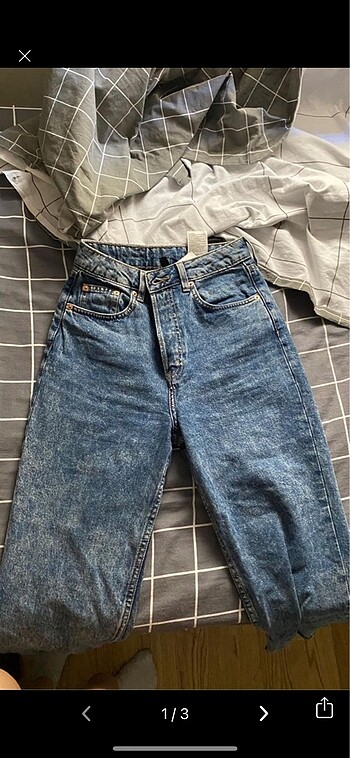 h&m mom jean