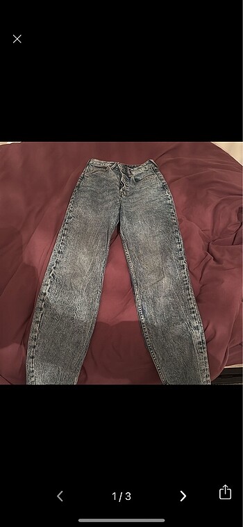 h&m mom jean