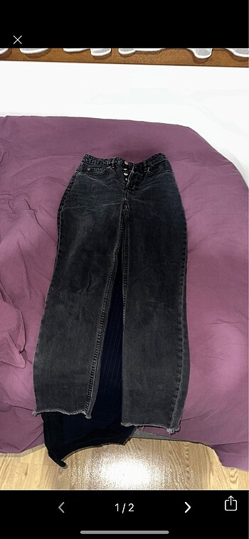 h&m mom jean