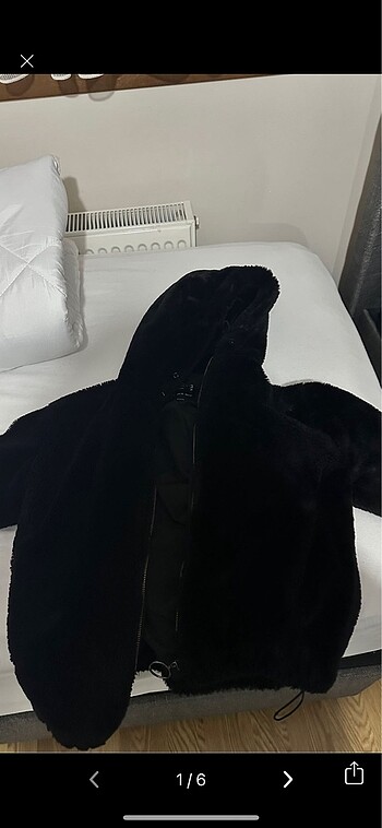 bershka peluş kürk