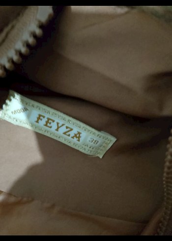 Kahverengi Uzun Kürklü Kadın şişme Yelek - Görsel 3