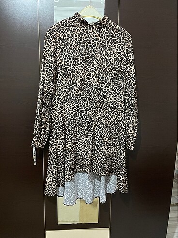 38 Beden Leopar tunik