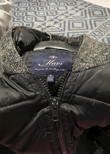 Siyah Erkek Deri Kürklü Mont - Görsel 4