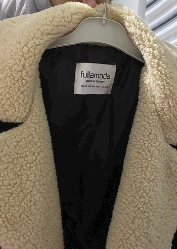 Siyah Kadın Kürk Detaylı Street Wear Ceket - Görsel 3