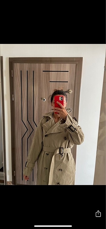 xs Beden Zara Trençkot