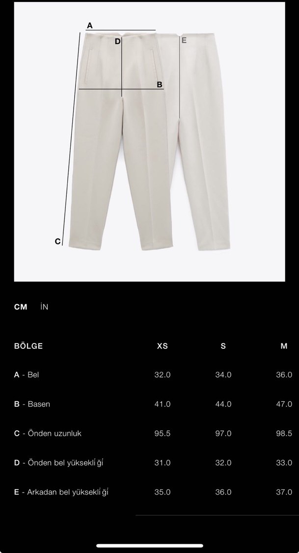 Zara Kadın Pantolon - Görsel 2