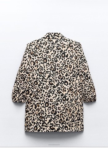 Zara Zara leopar blazer