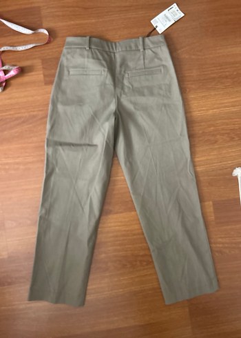 Kadın Haki Regular Fit Cigarette Pantolon - Görsel 10