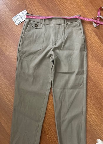 Kadın Haki Regular Fit Cigarette Pantolon - Görsel 7