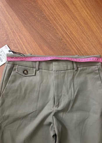 Kadın Haki Regular Fit Cigarette Pantolon - Görsel 5