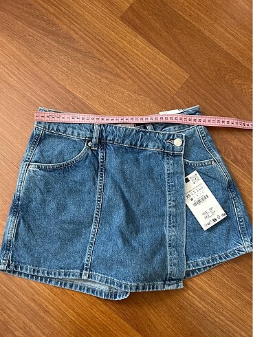 xs Beden Zara şort etek