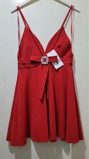 ZARA FİYONK DETAYLI ELBİSE - Görsel 6