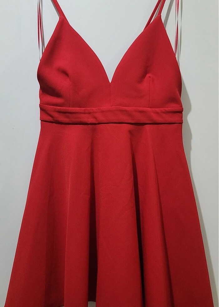 ZARA FİYONK DETAYLI ELBİSE - Görsel 3