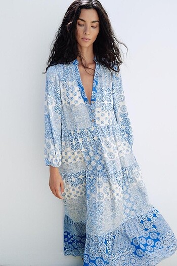 ZARA MIDI ELBİSE