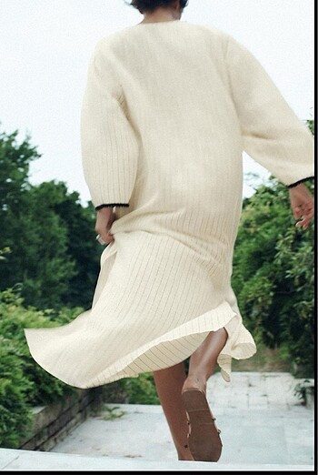 m Beden ZARA KAFTAN ELBİSE