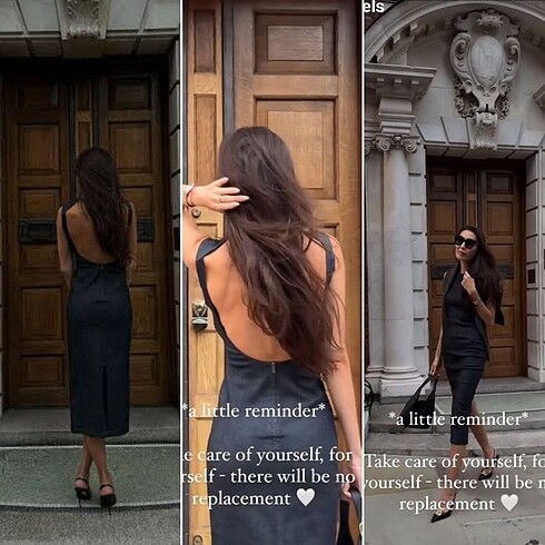 ZARA DENİM ELBİSE