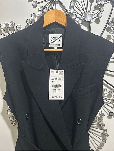 xs Beden siyah Renk ZARA CEKET ELBİSE