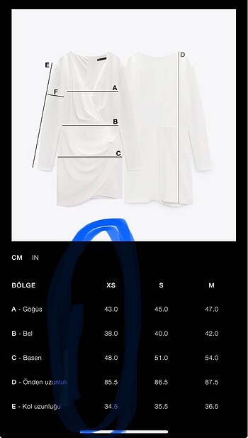m Beden ZARA POPLİN ELBİSE