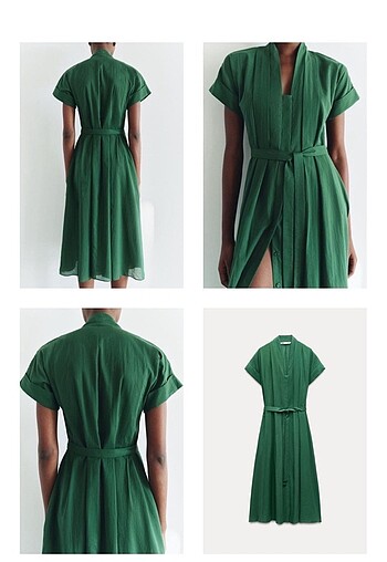 Zara Zara poplin elbise