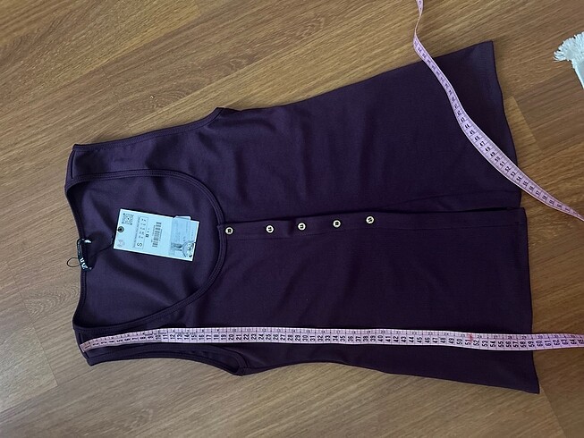 s Beden bordo Renk ZARA BLUZ