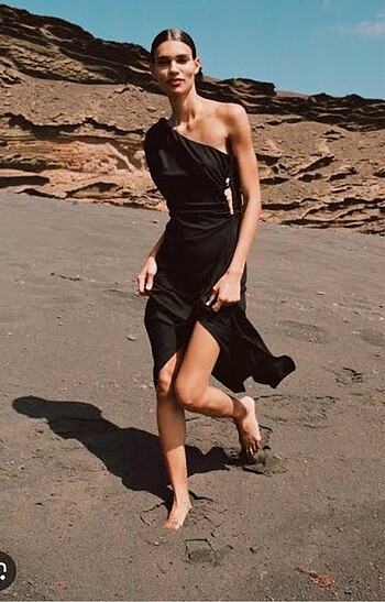 Zara keten elbise