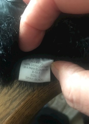 Deri bayan eldıven - Görsel 2