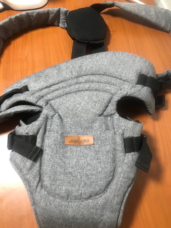 Gri Bebek Taşıyıcı Kanguru - Görsel 3